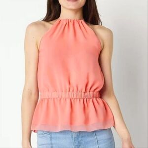NWT Ryegrass Halter Top In Strawberry Ice Size Woman's  2X